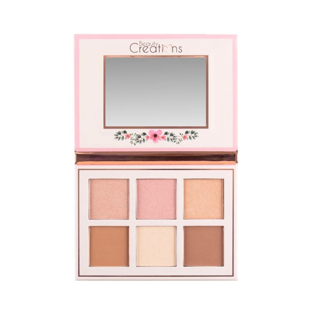 Beauty Creations Floral Bloom Highlight and Contour Kit Palette
